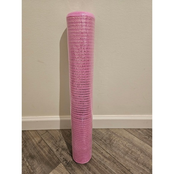 21 inch deco mesh gorgeous light pink - Picture 2 of 3